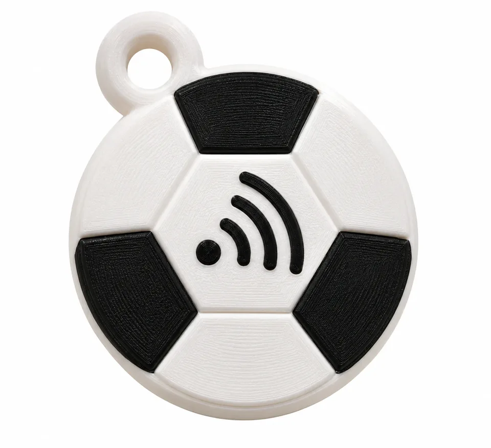 Pingente bola de futebol